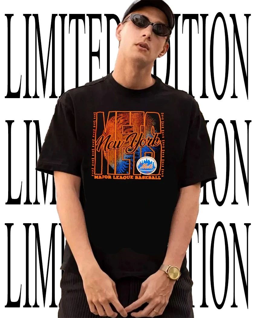 New York Mets Retro City Skyline MLB shirt