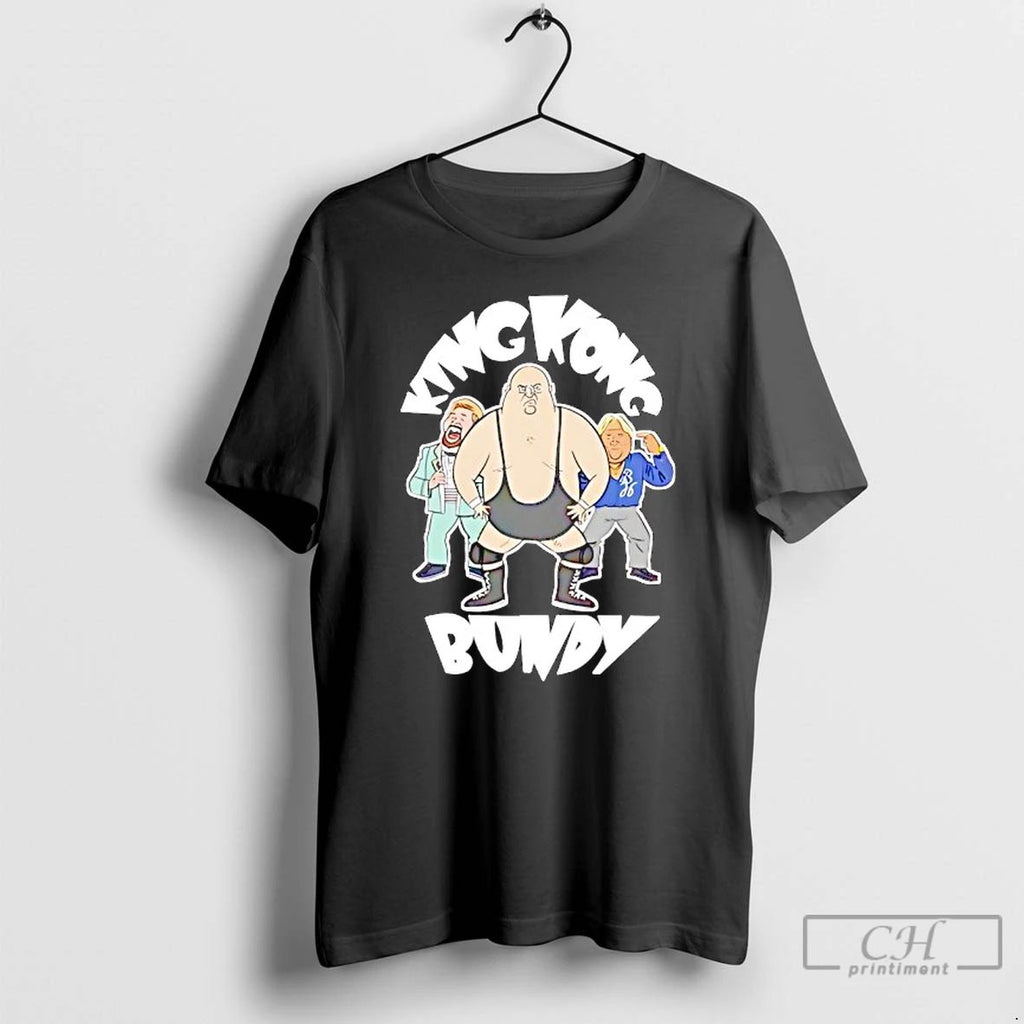 Classic Bobby Heenan King Kong Bundy T Shirts