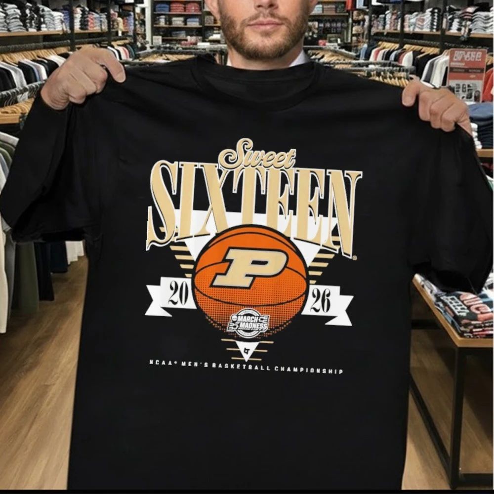 Purdue Boilermakers 2026 Sweet Sixteen Men’s Basketball Championship Shirt