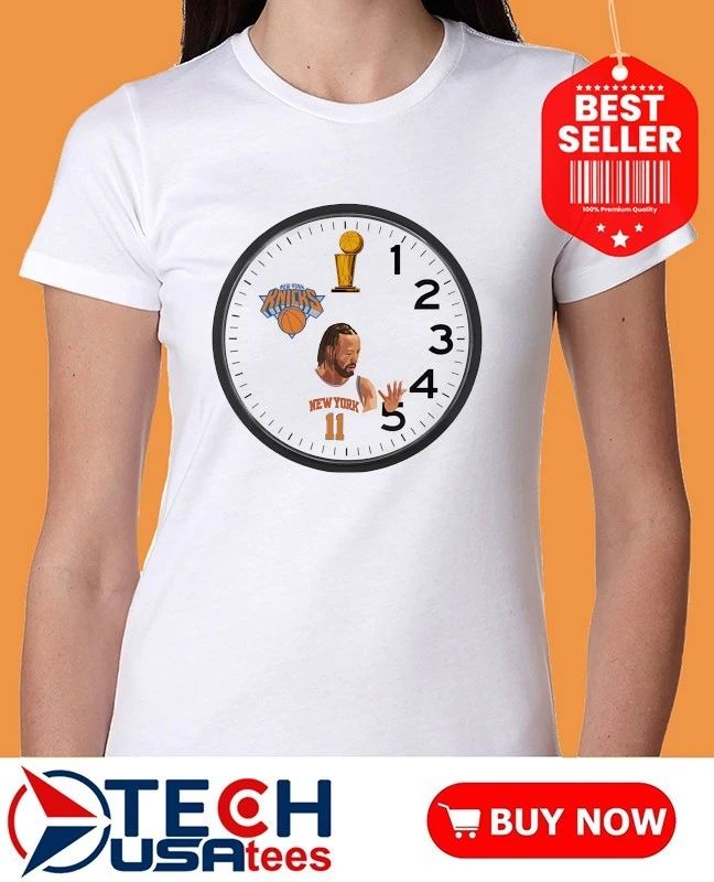 Knicks in 5 Jalen Brunson clock shirt