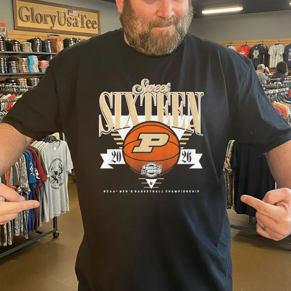 Purdue Boilermakers 2026 Sweet Sixteen Men’s Basketball Championship Shirt