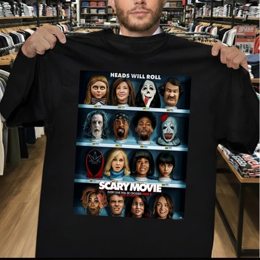 Scary Movie 6 Head With Roll In Theaters On June 5 2026 Poster Shirt