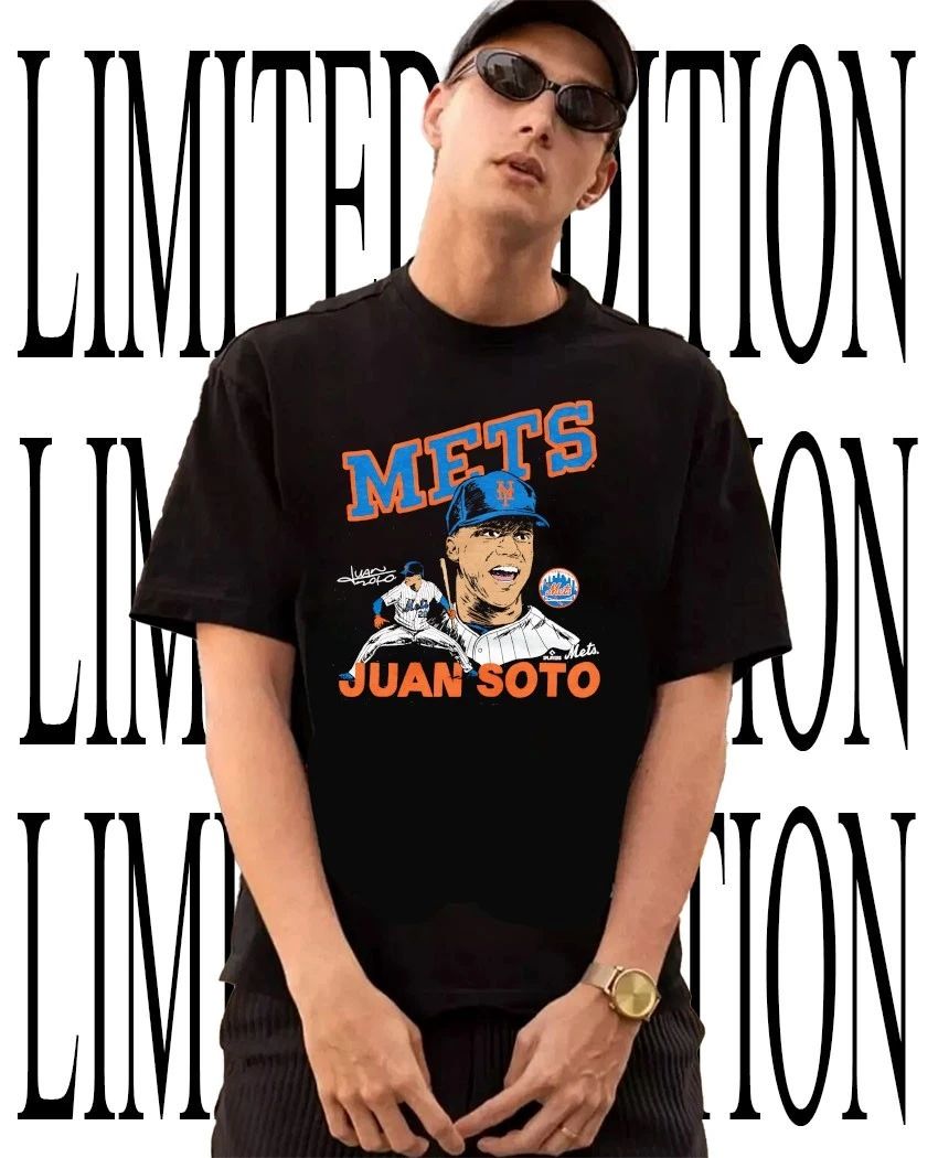 Juan Soto New York Mets Illustrated Baseball Player shirt