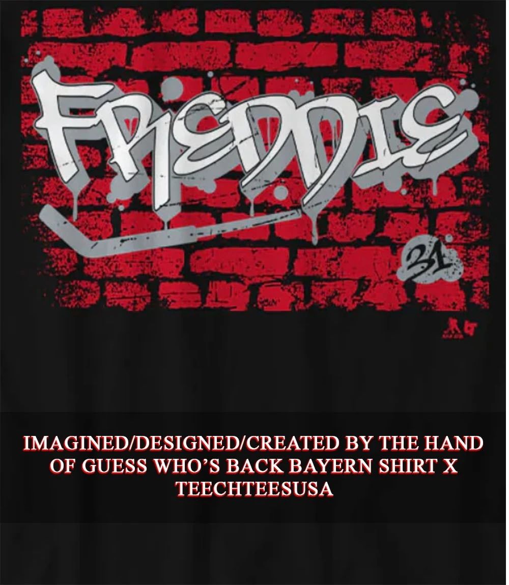 Frederik Andersen #31 Carolina Hurricanes Brick Wall Freddie shirt