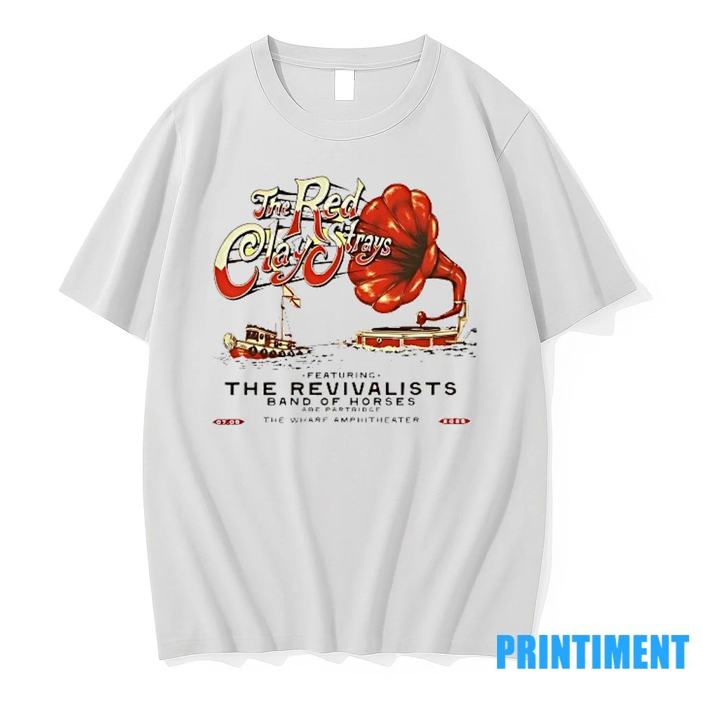 The Red Clay Strays Tour 2025 The Revivalists Band Of Horses Tshirts Sweater