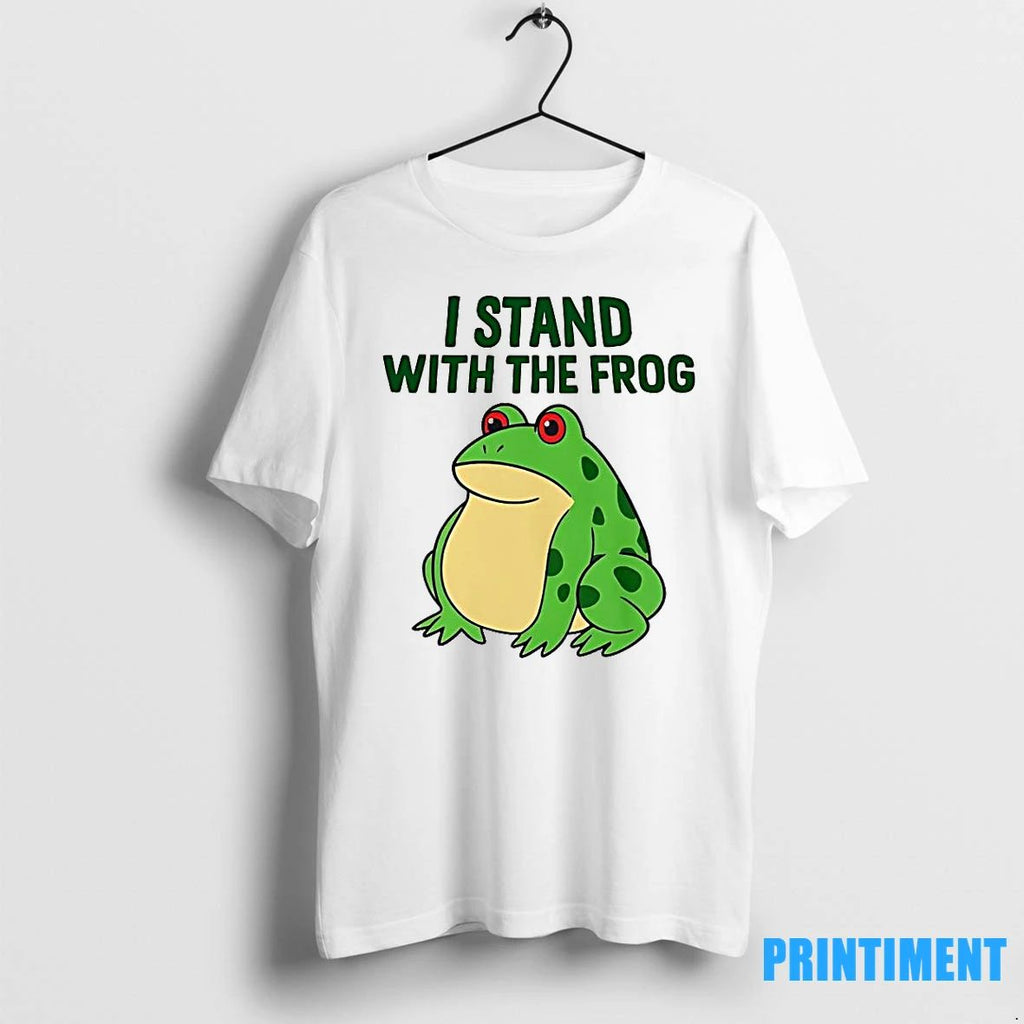 I Stand With The Frog Green Tshirts Sweater