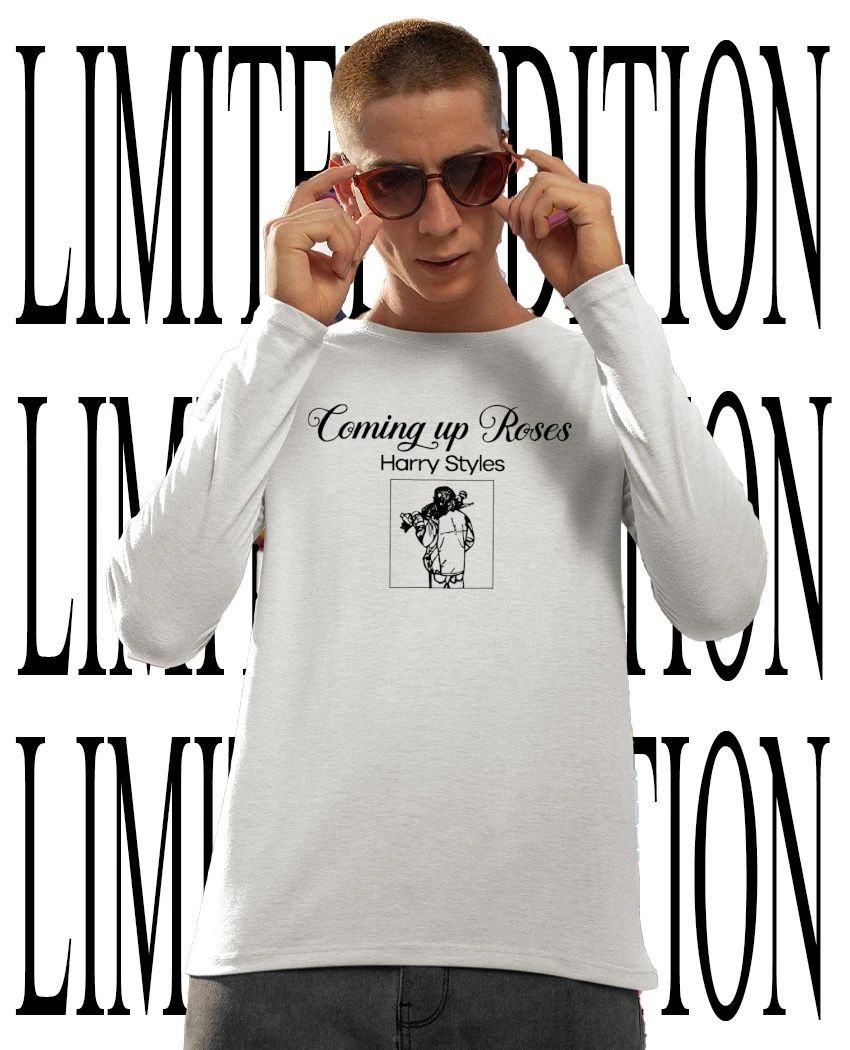 Harry Coming up Roses masked figure t-shirt
