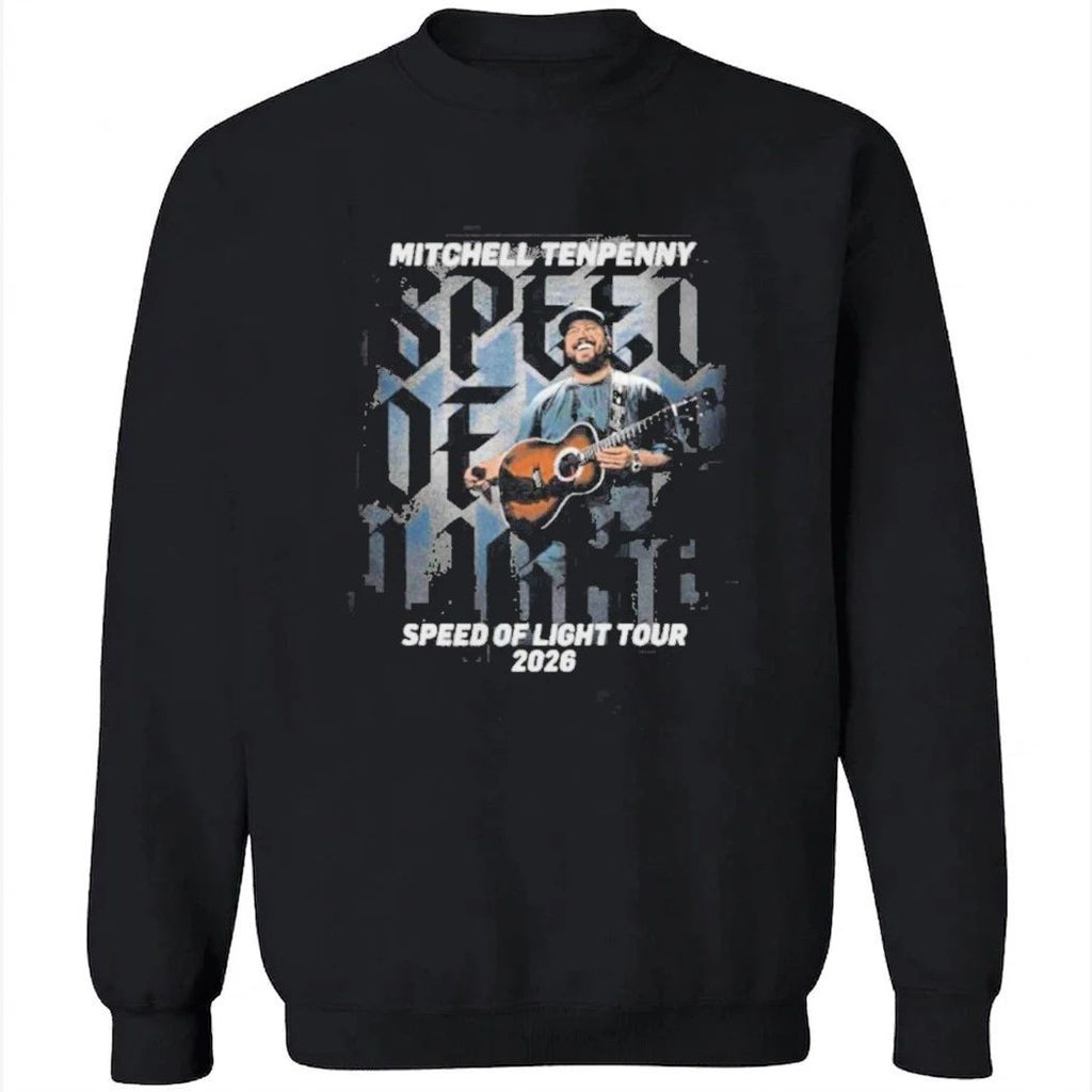 Mitchell Tenpenny Speed of Light 2026 Tour Shirt