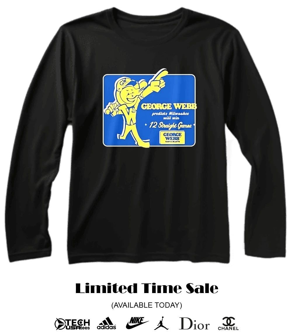 George Webb 12 Straight Games shirt