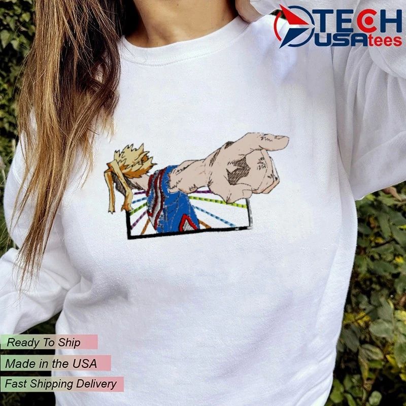 All Might My Hero Academia shirt