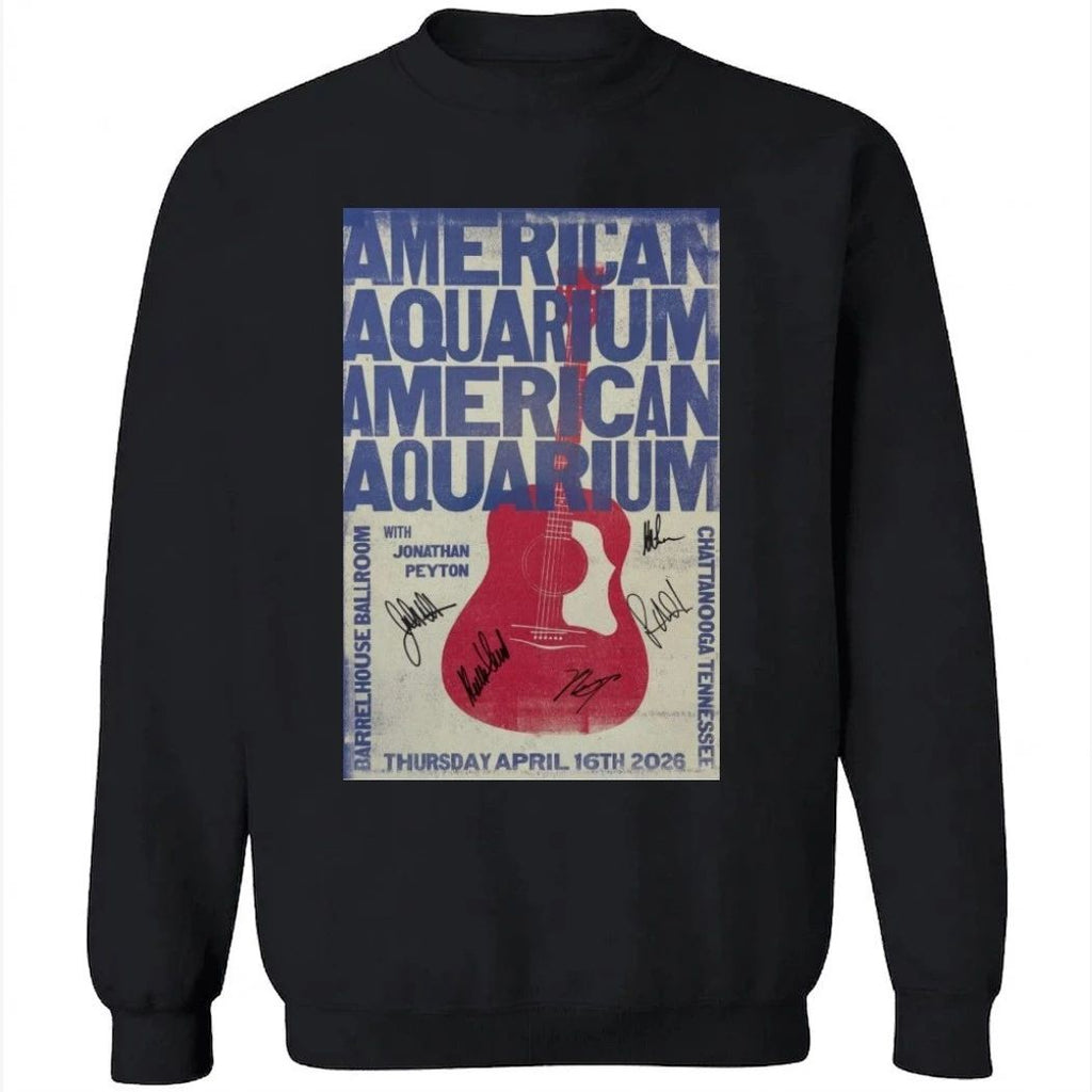 BJ Barham of American Aquarium Barrelhouse Ballroom Chattanooga, TN April 16 2026 Poster Shirt