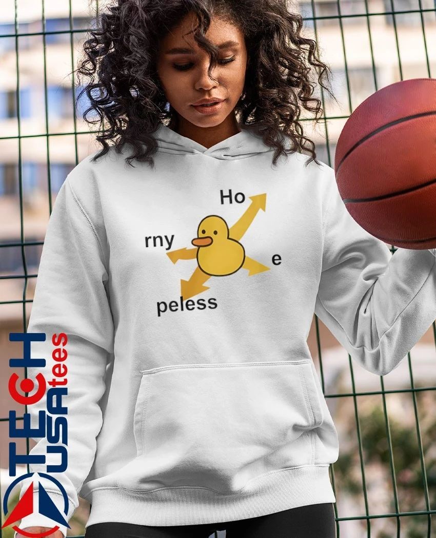 Rny peless duck in distress shirt