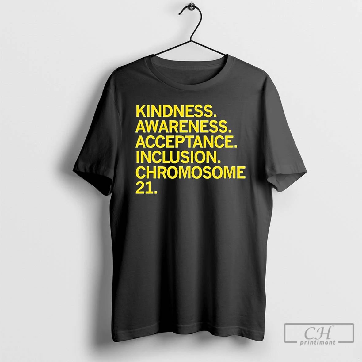 Classic Gigis Playhouse Kindness Awareness Acceptance Inclusion Chromosome 21 Long Sleve T Shirts