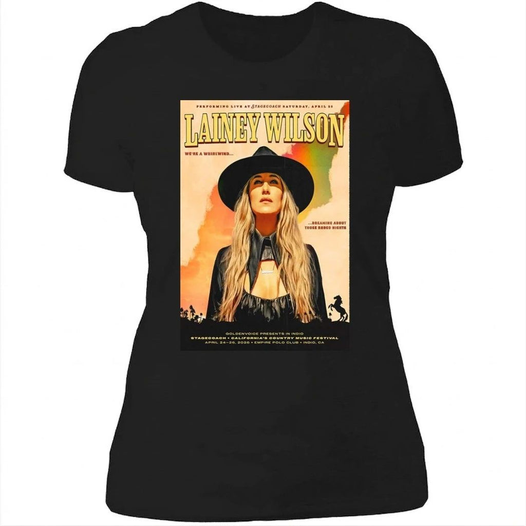 Lainey Wilson Tour 2026 Stagecoach Country Music Festival Poster Shirt
