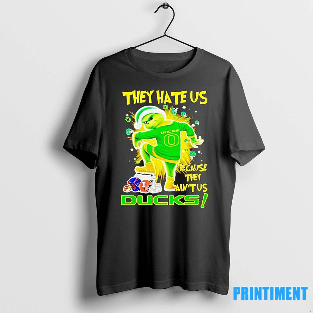 Grinch They Hate Us Because They Aint Us Ducks Christmas Tshirts Sweater