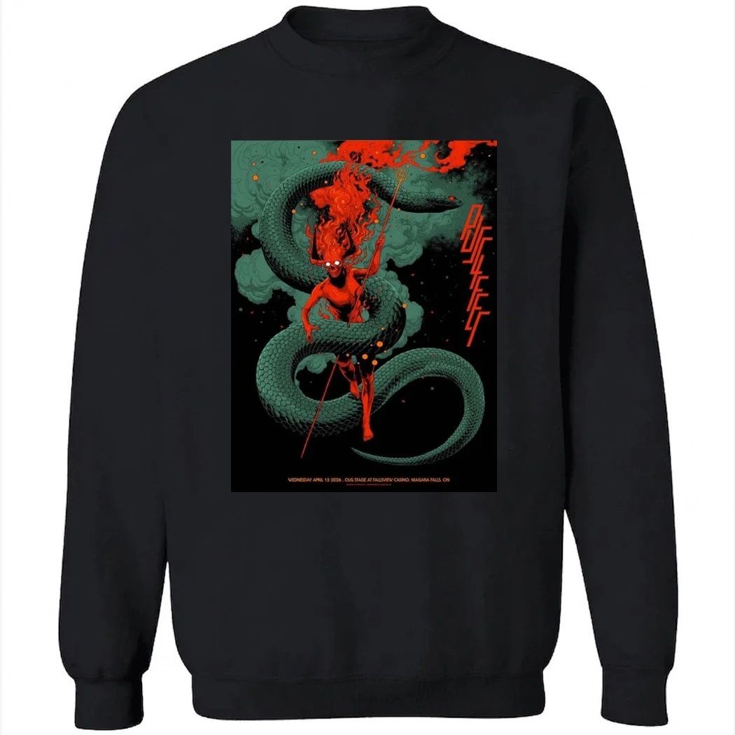 Puscifer Niagara Falls Ontario Canada 2026 Gig Poster At OLG Stage At Fallsview Casino On April 15 2026 Shirt