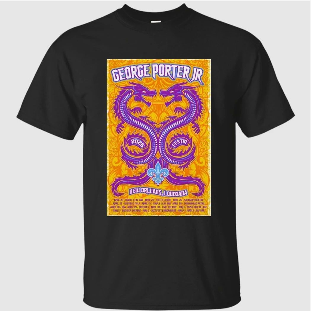 George Porter JR. Jazz Fest 2026 New Orleans LA Shirt