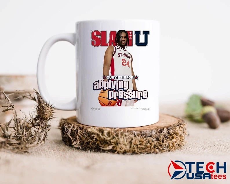 SLAM St. John’s Red Storm Zuby Ejiofor Applying Pressure shirt