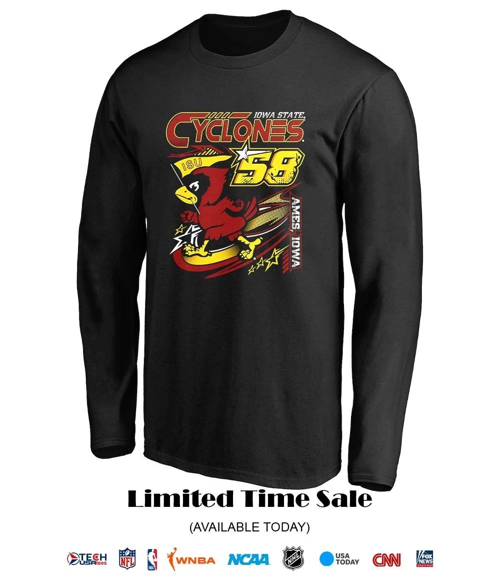 Iowa State Cyclones 58 mascot shirt