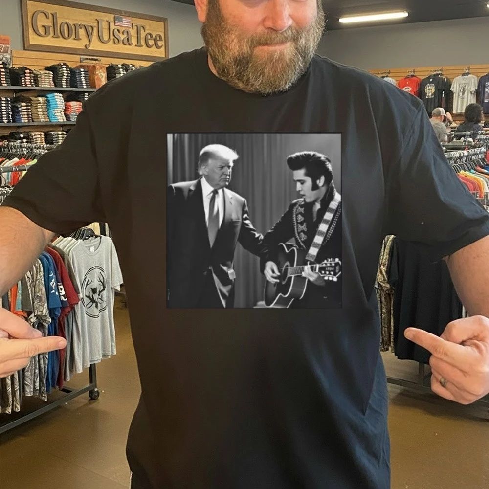 Trump Elvis Presley Shirt