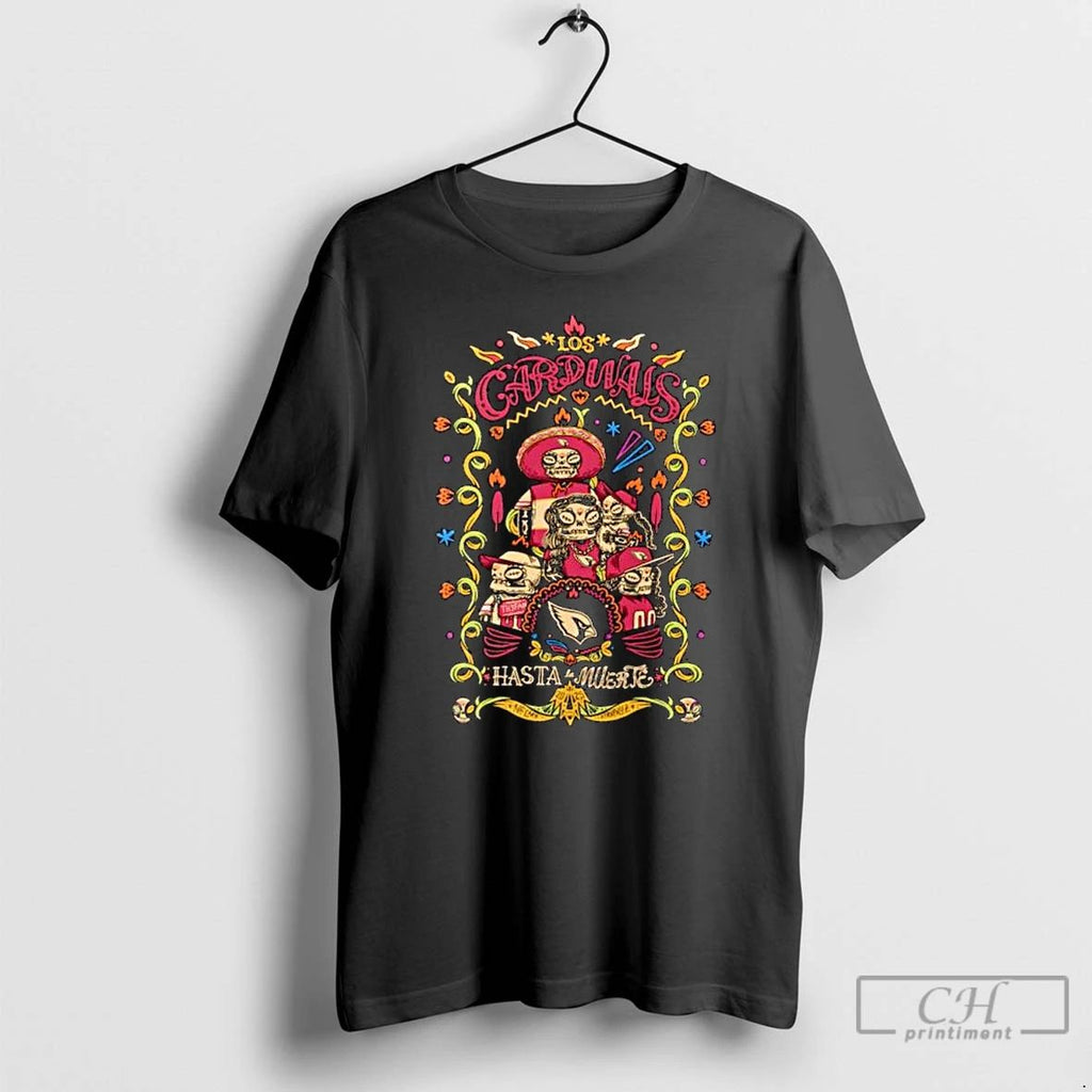 Premium Arizona Cardinals Hasta La Muerte Graphic Ornaments T Shirts