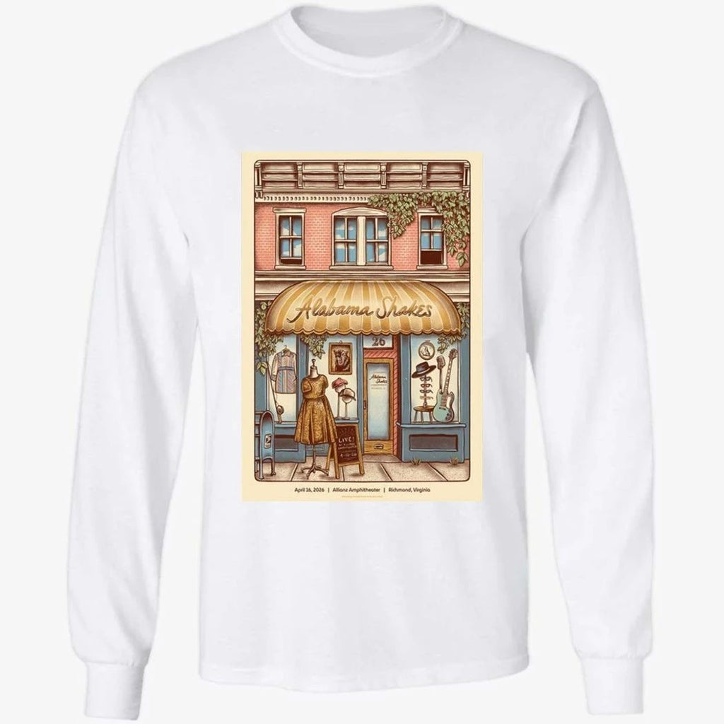 Alabama Shakes The Allianz Amphitheater at Riverfront April 16 2026 Concert Poster Shirt