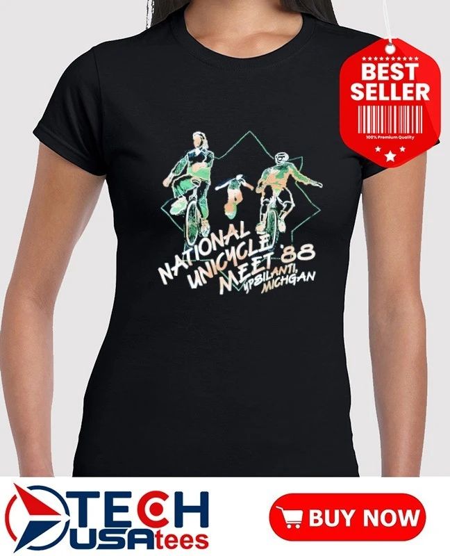 National Unicycle Meet ’88 in Ypsilanti Michigan shirt
