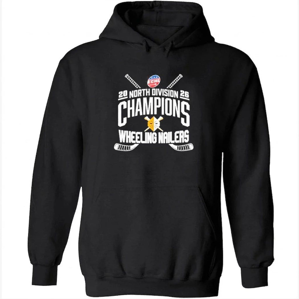 Wheeling Nailers 2026 North Division Champions Shirt
