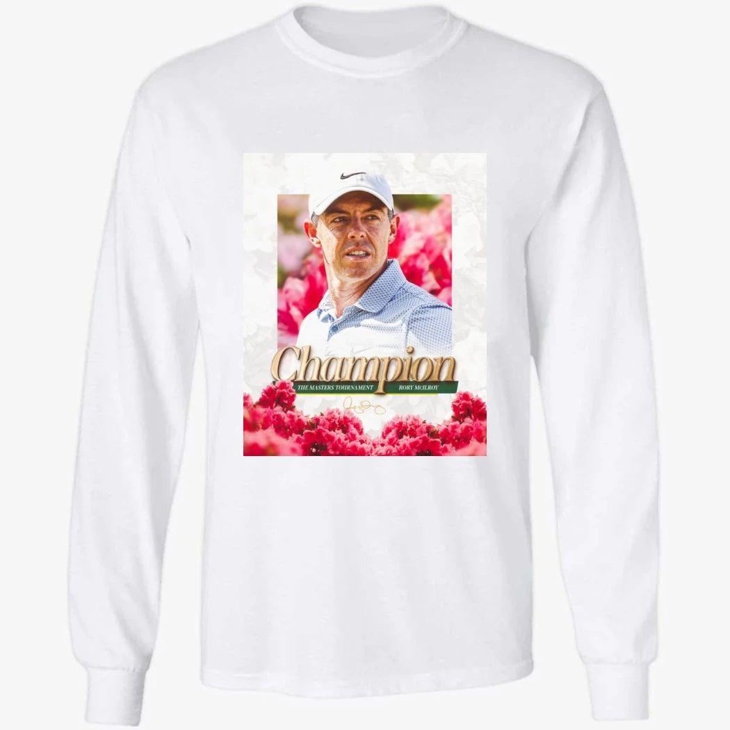 Rory McIlroy Masters Champion Golf Shirt