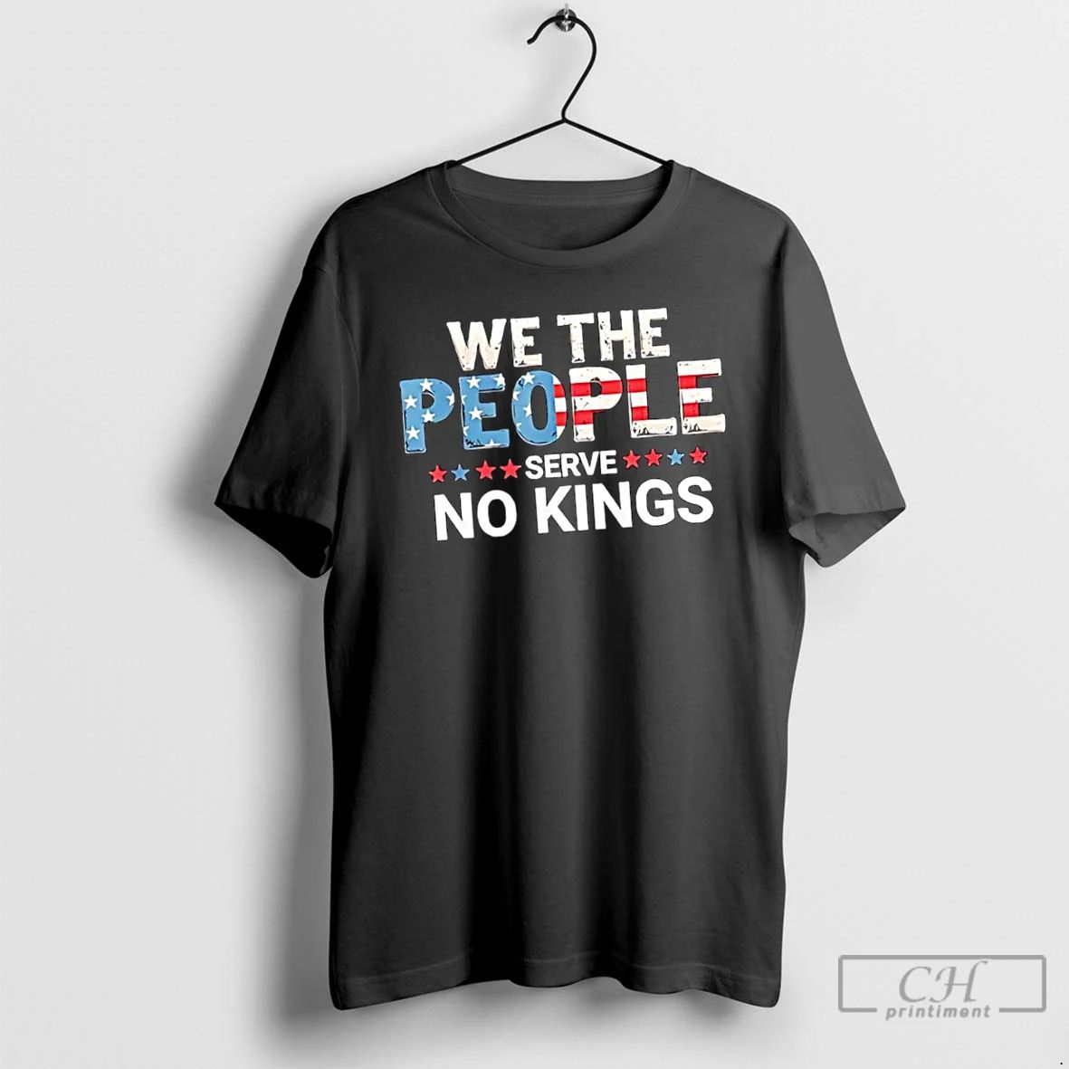 Classic United States Constitution We The People Serve No Kings T Shirts