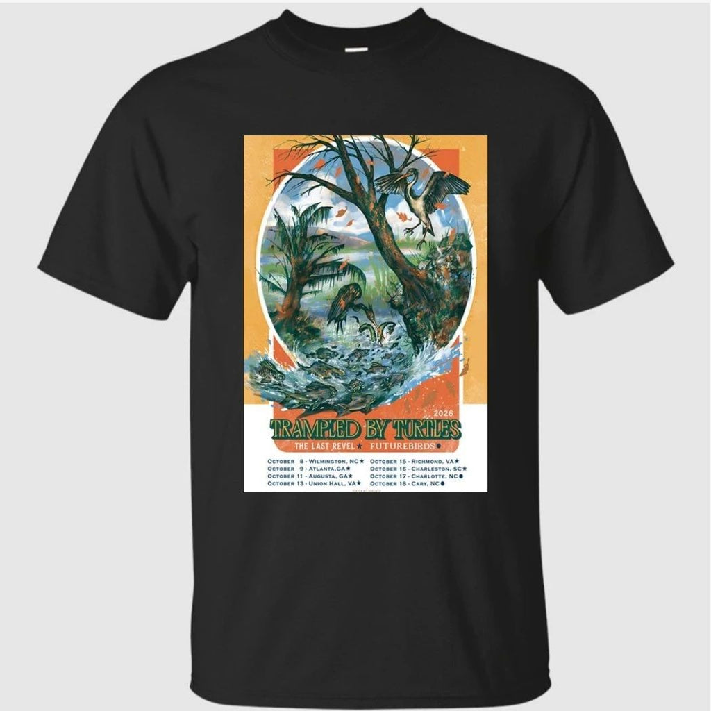 Trampled by Turtles The Last Revel 2026 Poster Shirt