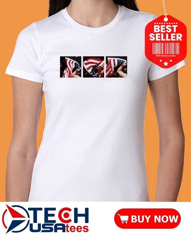 Americana Feat. UFC Freedom 250 Waving Flag shirt