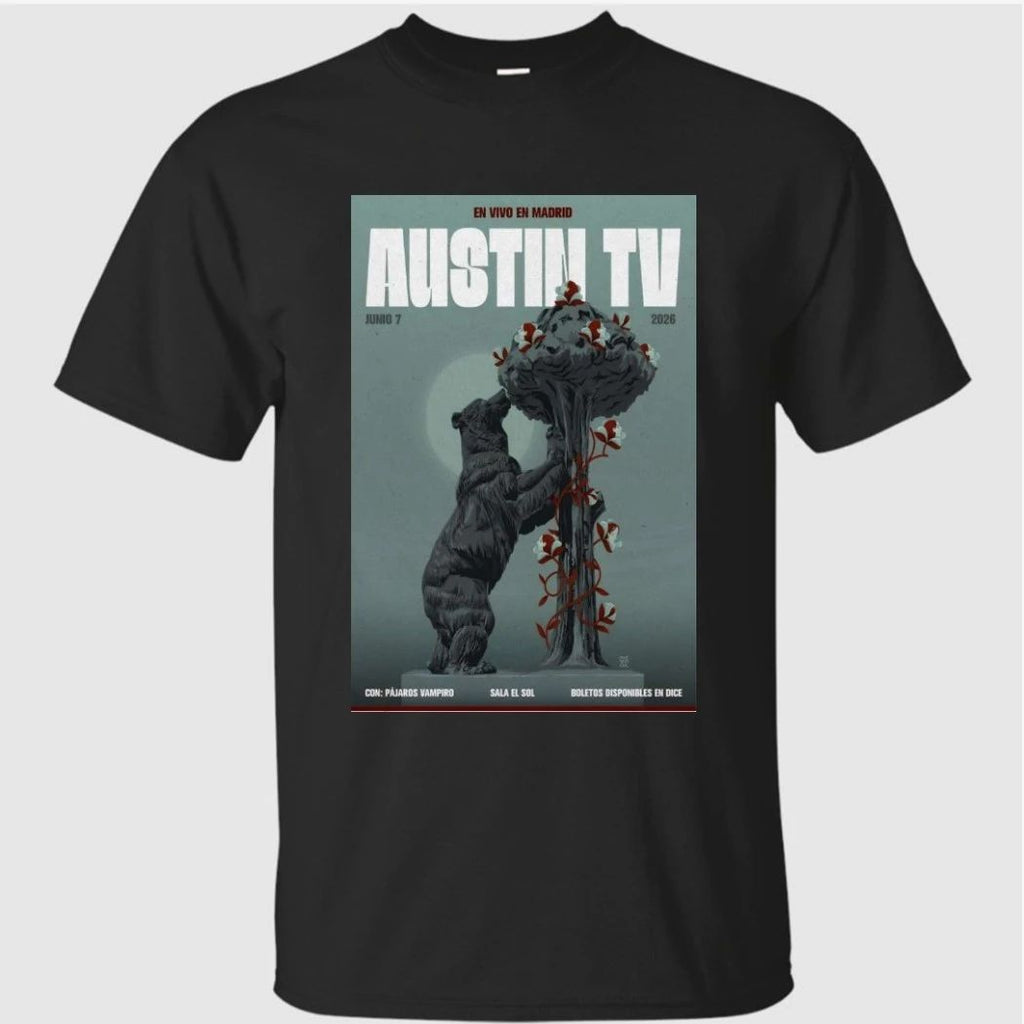 Austin TV Madrid Spain 6-7-2026 Poster Shirt