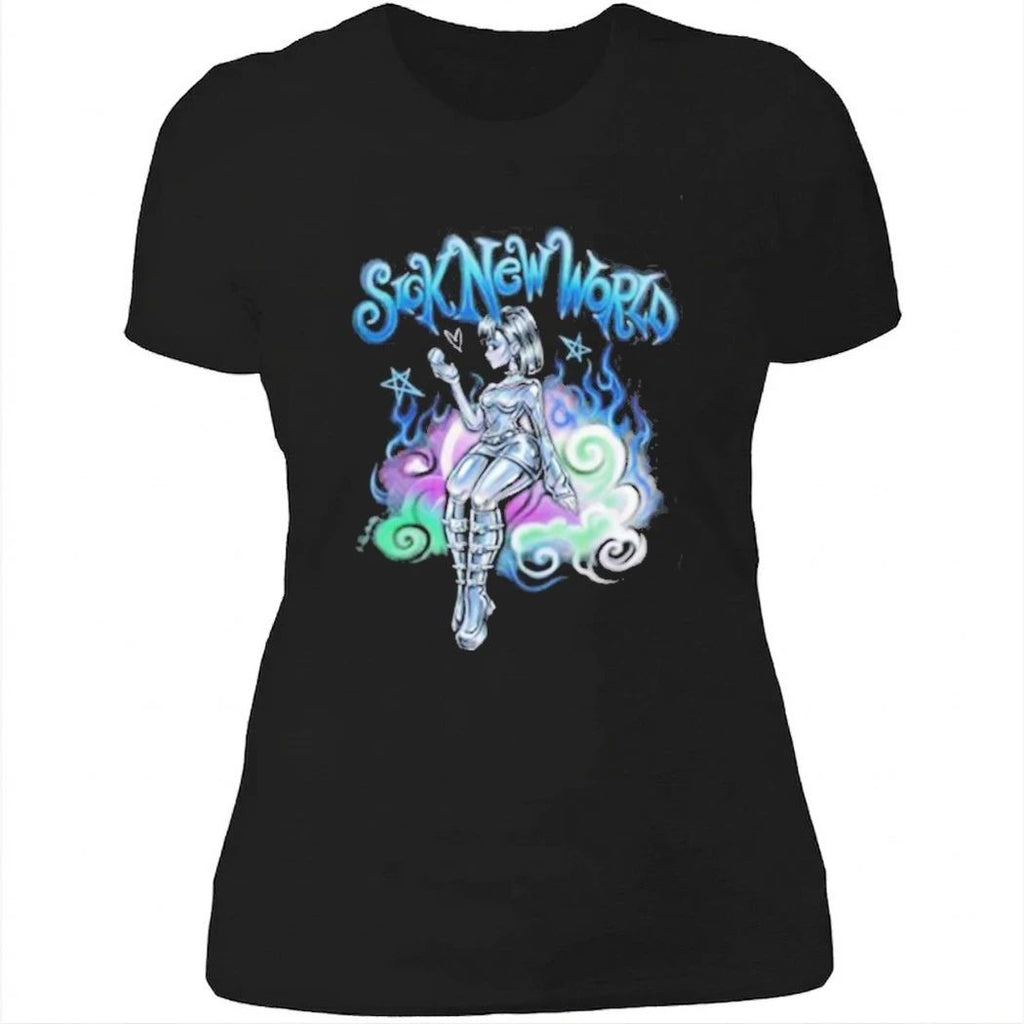 Sick New World 2026 Las Vegas Festival On April 25 2026 Full Lineup Chrome Girl T-Shirt