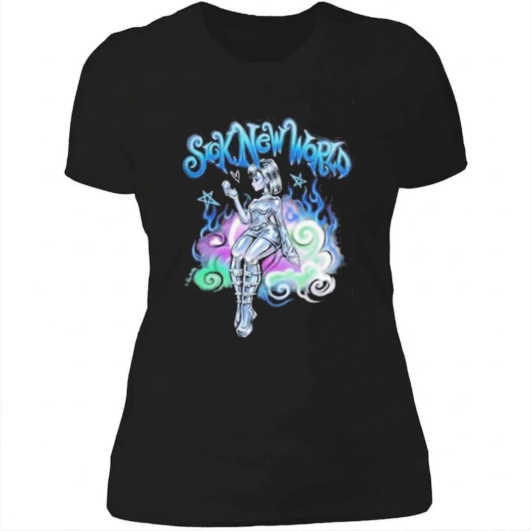 Sick New World 2026 Las Vegas Festival On April 25 2026 Full Lineup Chrome Girl T-Shirt