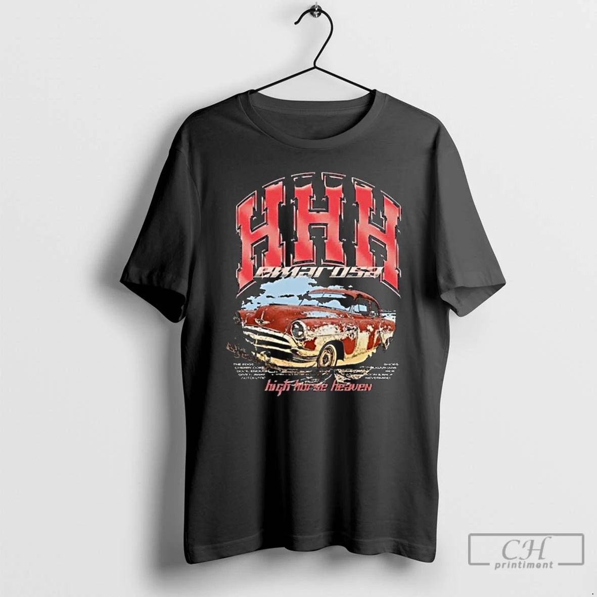 Classic Hhh Emarosa Vintage Car Long Sleve T Shirts