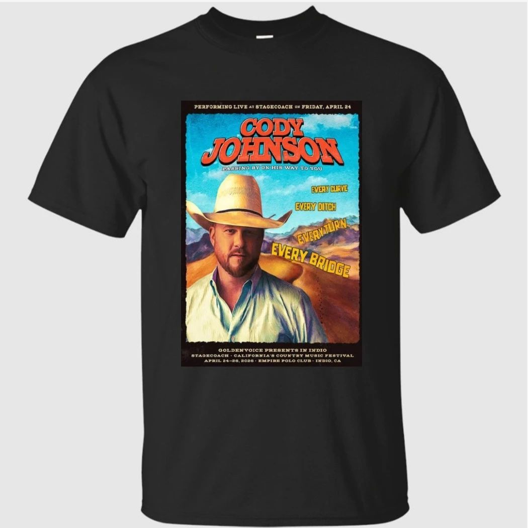 Cody Johnson Empire Polo Club April 24-26 2026 Indio, CA Shirt