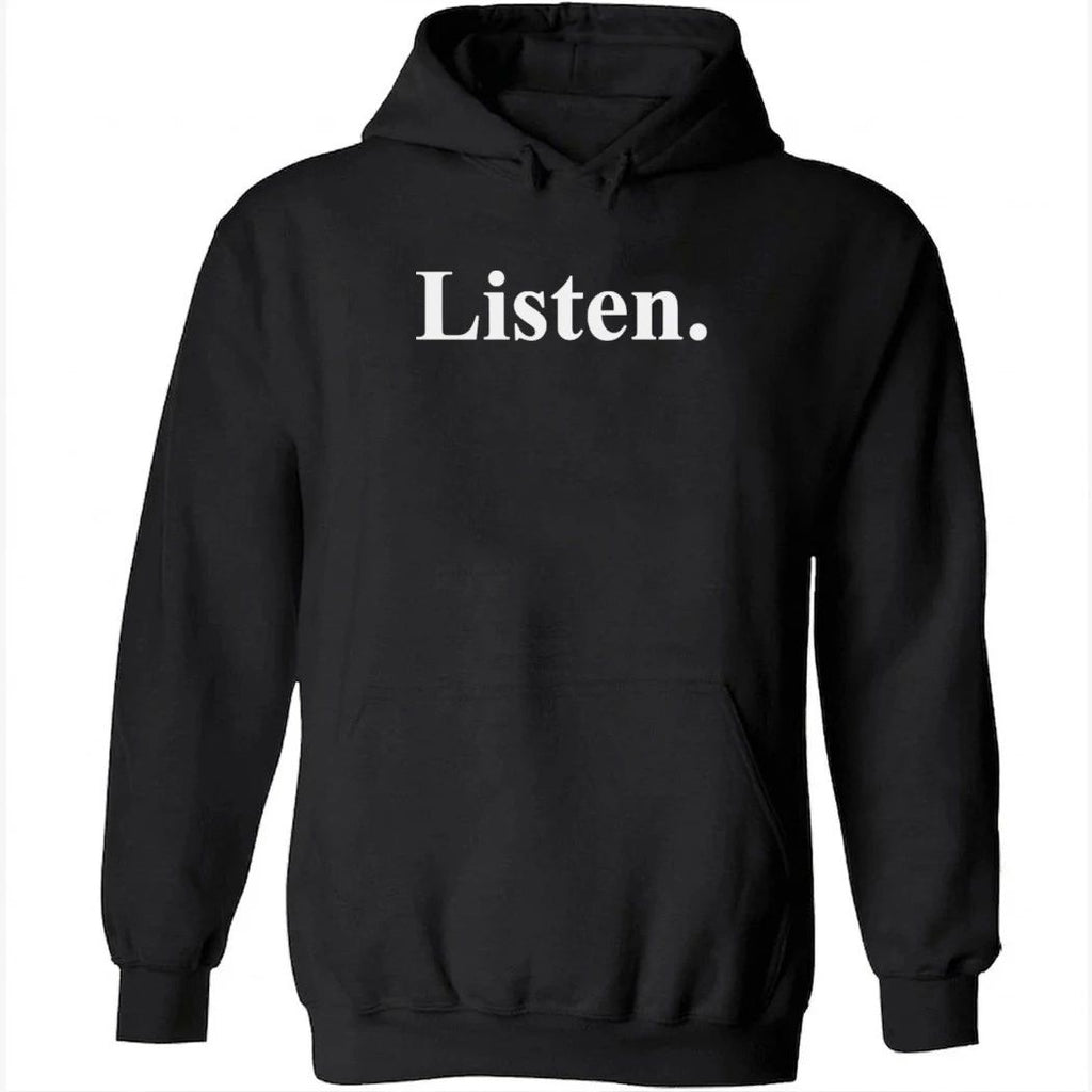 Zak Butters wearing Listen Shirt