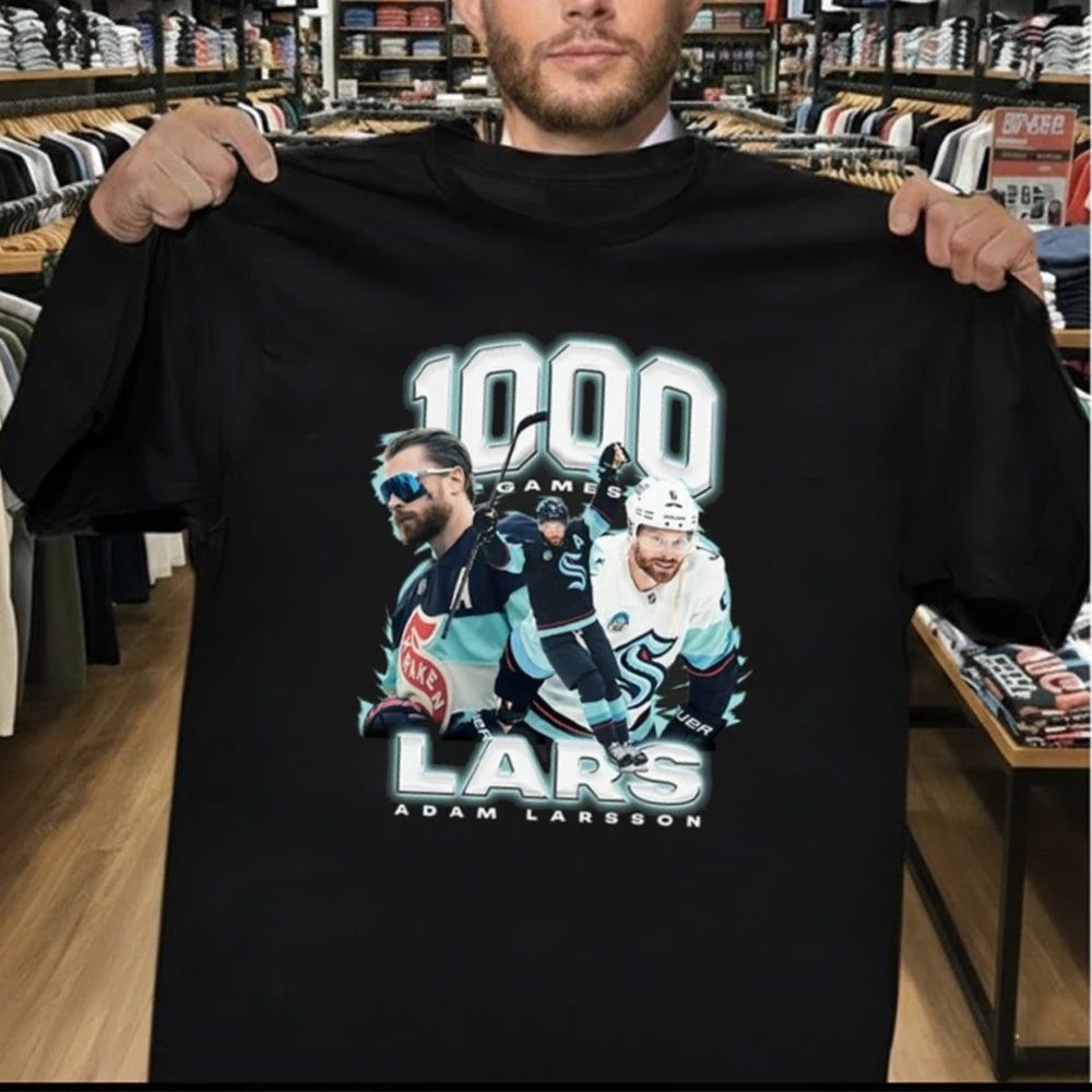 Adam Larsson 1000 Games Shirt