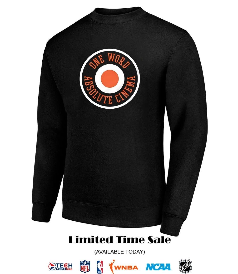 Philadelphia Flyers One World Absolute Cinema shirt
