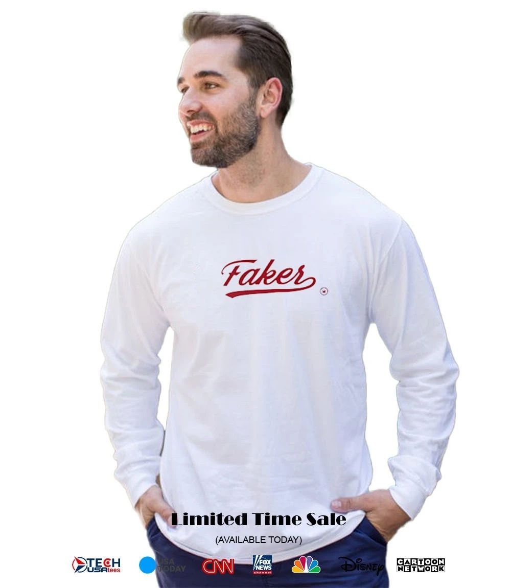 Faker logo shirt