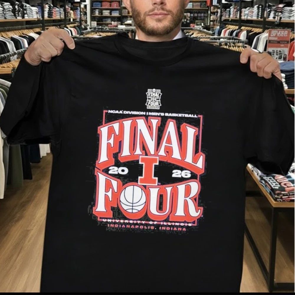 Fighting Illini Women’s 2026 Basketball Tournament March Madness Final Four Shirt