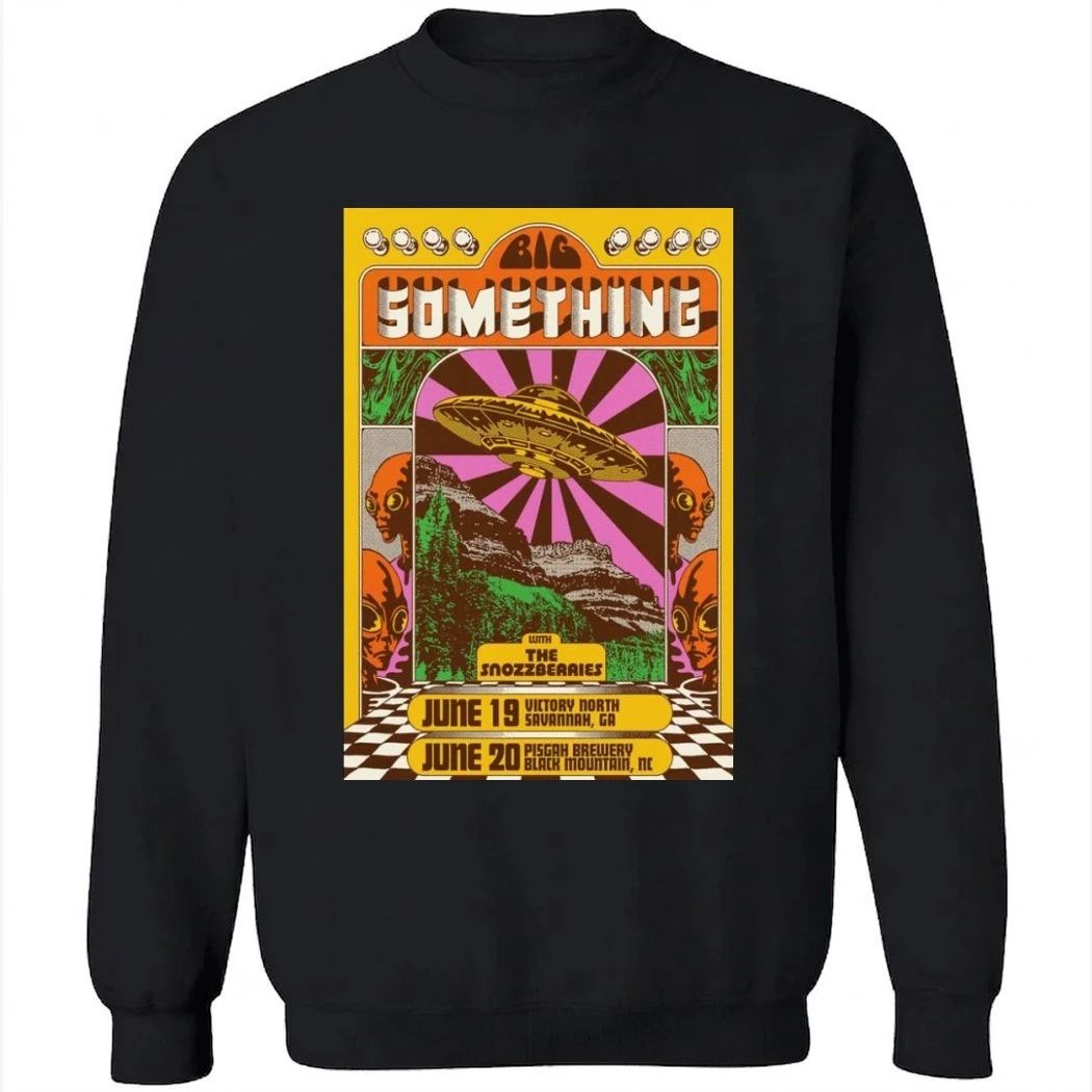 Big Something June 19-20 2026 Shows in Savannah and Black Mountain Concert Poster Shirt
