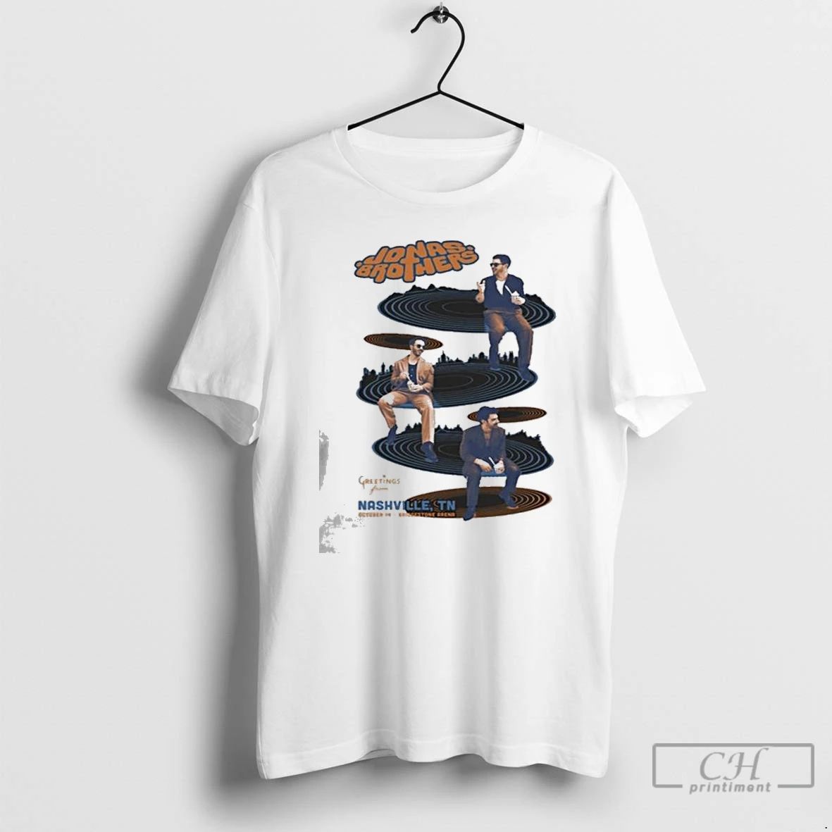 Classic Jonas Brothers 10 14 2025 Nashville Tn T Shirts