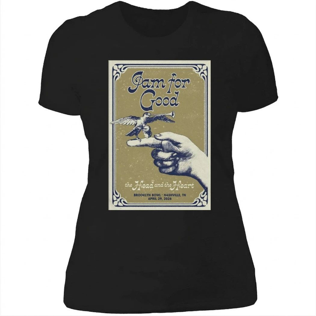 The Head And The Heart April 29 2026 Nashville TN Poster Shirt
