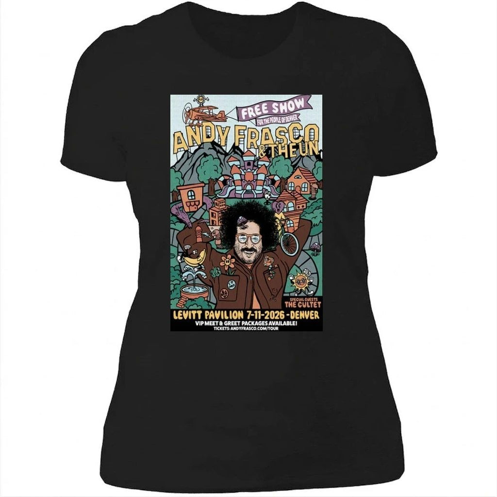 Andy Frasco July 11 2026 Levitt Pavilion Denver Denver CO Tour Shirt
