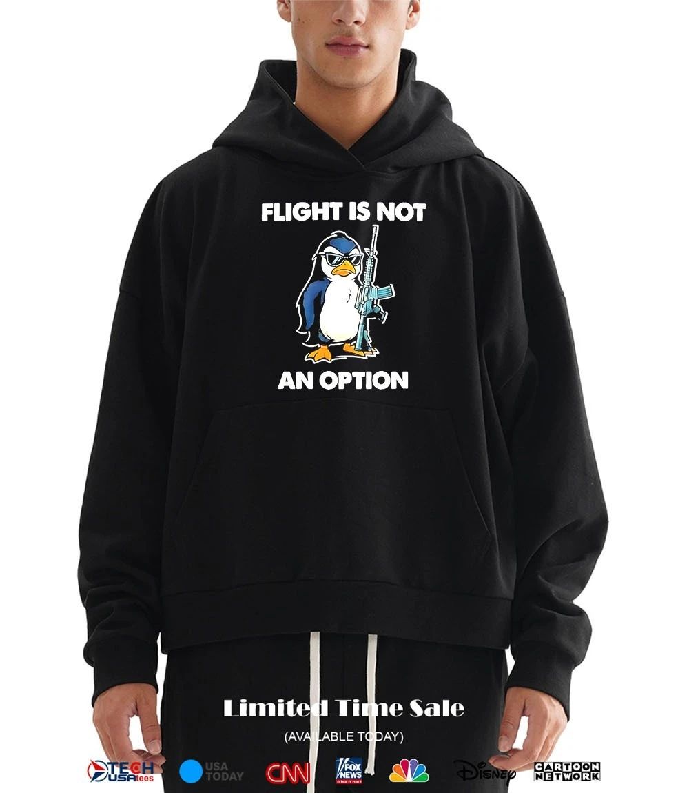 Penguin flight is not an option shirt