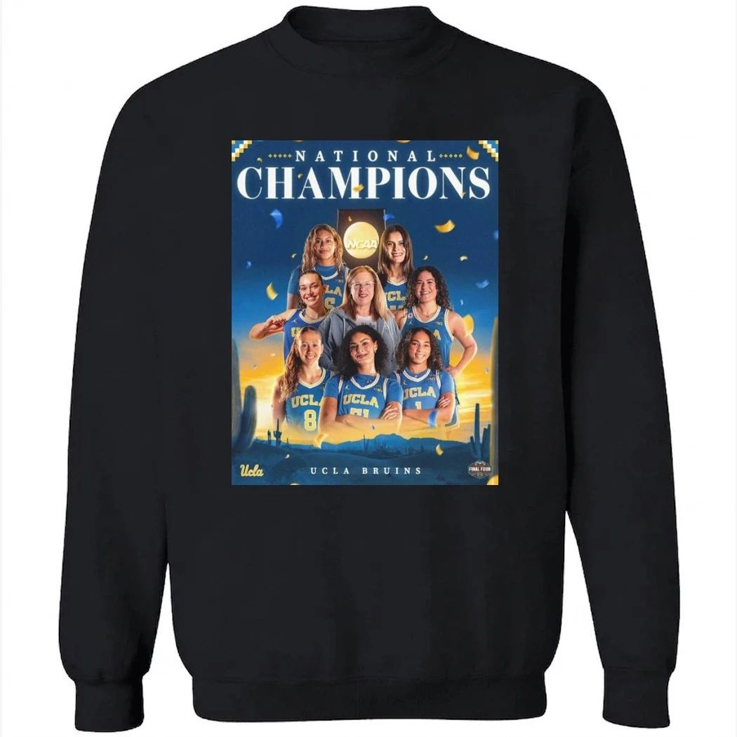 Congrats UCLA Bruins Women’s Basketball Champions 2026 NCAA National Championship 2026 Poster Shirt