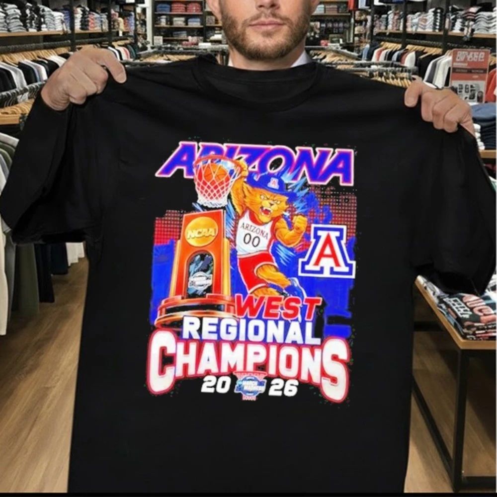 Arizona Wildcats Men’s Basketball 2026 Final Four mascot T-Shirt