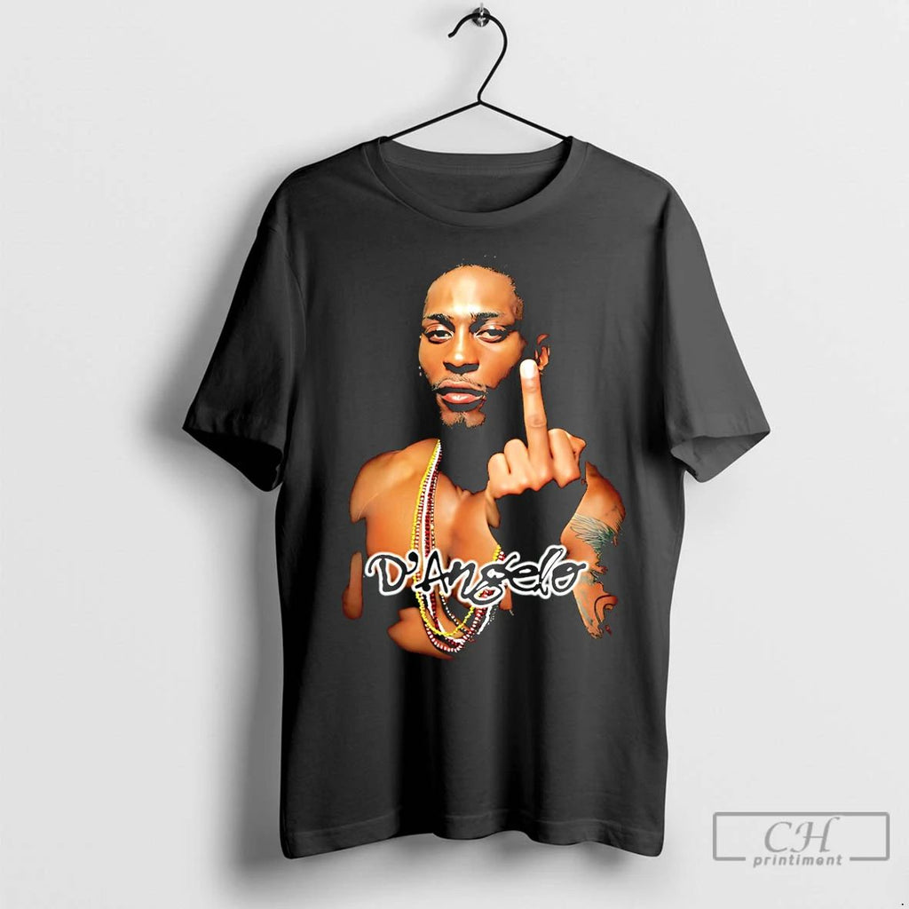 Classic Dangelo Middle Finger Graphic